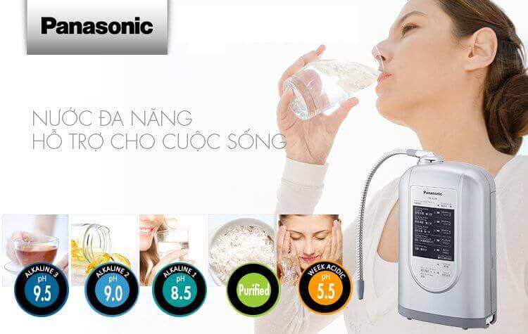 Thay lõi lọc máy điện giải Panasonic giúp đảm bảo hiệu năng điện phân