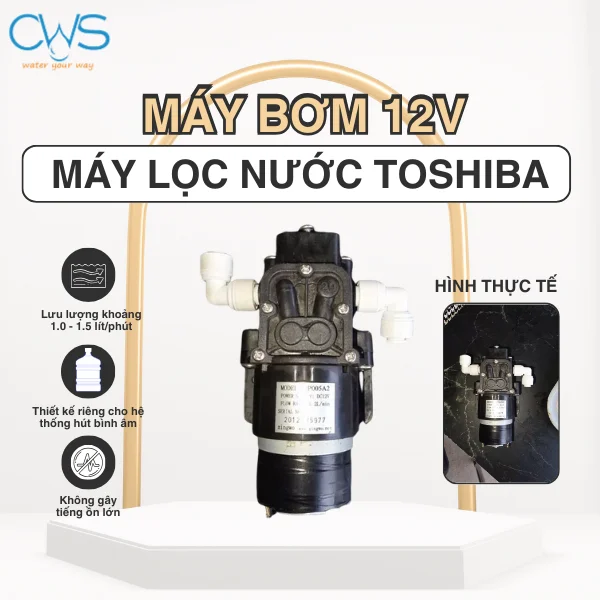 Máy bơm 12V Toshiba