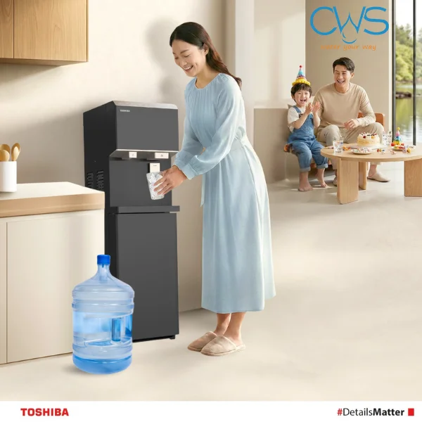 Máy Làm Nước Nóng Lạnh Toshiba RWF-IW2469BVN(K) Mang Thiết Kế Sang Trọng, Đẳng Cấp