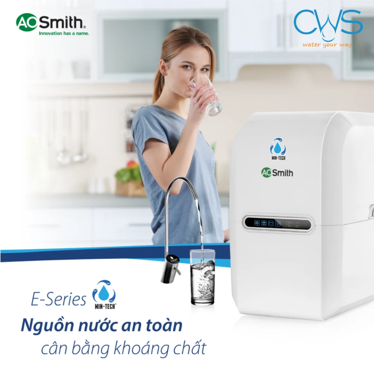 Máy Lọc Nước AO Smith E3 Có Phải Giải Pháp Nước Uống Phù Hợp Cho Gia Đình Hiện Đại