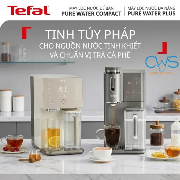 Máy Lọc Nước Nóng Lạnh Tefal - Công Nghệ Pháp Cho Nguồn Nước Tinh Khiết