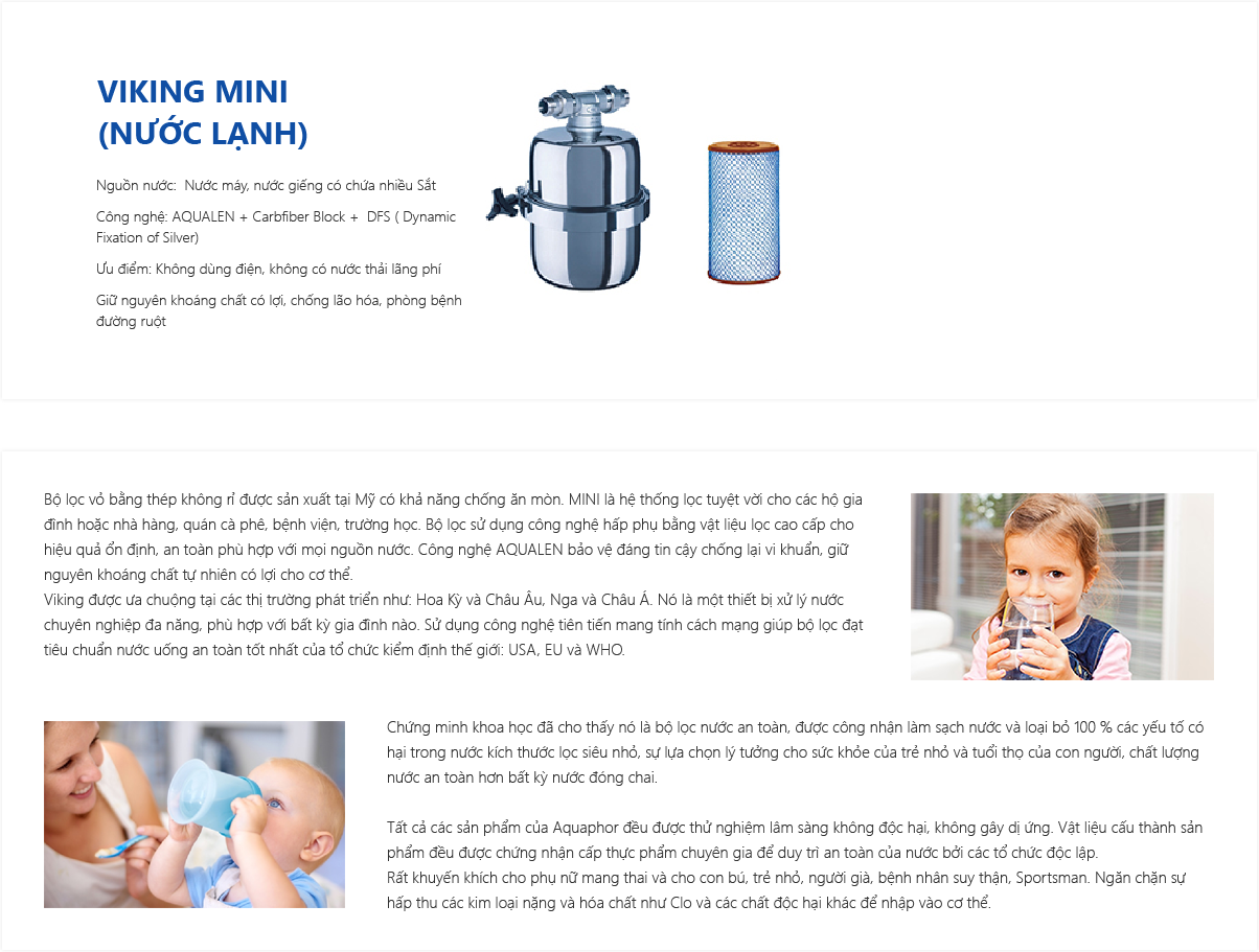 Máy lọc AQUAPHOR Viking Midi