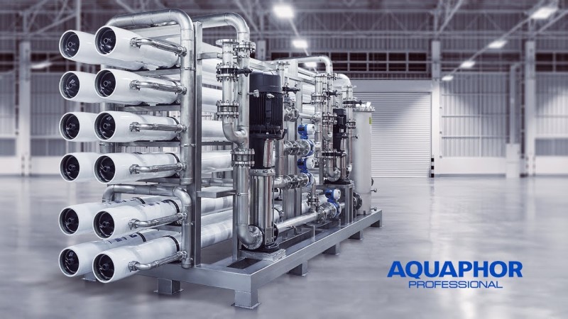 dây chuyền sản xuất tại nhà máy Aquaphor 