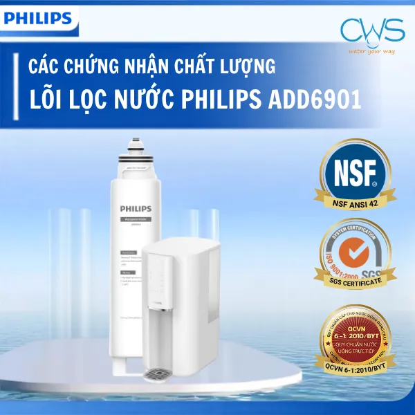 Những Chứng Nhận Và Tiêu Chuẩn Liên Quan Đến Lõi Philips ADD541RO/90