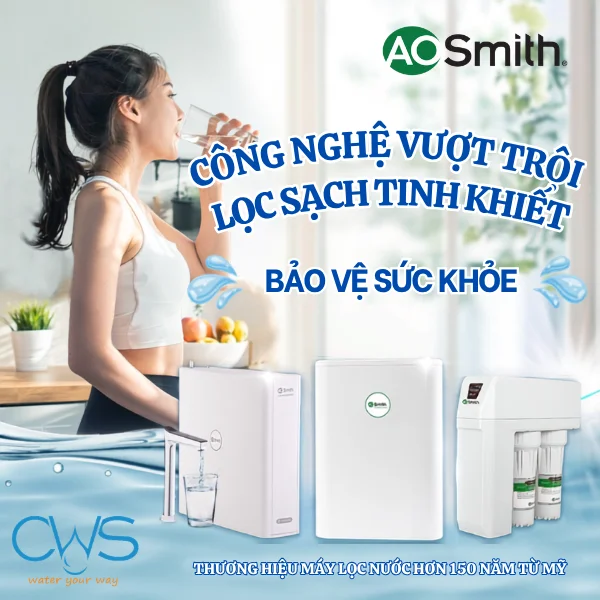 Những Điểm Nổi Bật Giúp Máy Lọc Nước AO Smith Được Ưa Chuộng