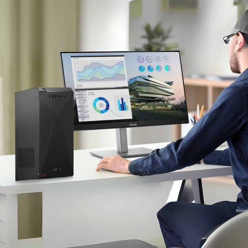 PC ASUS S501MD-512400079W sở hữu card đồ họa ấn tượng