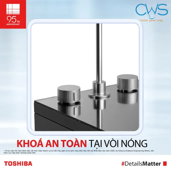 Sở hữu tính năng khóa trẻ em an toàn