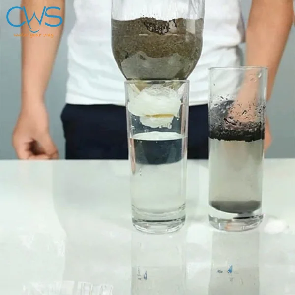 Tầng lọc sinh học tự nhiên giúp cải thiện chất lượng nước tạm thời sau mưa bão