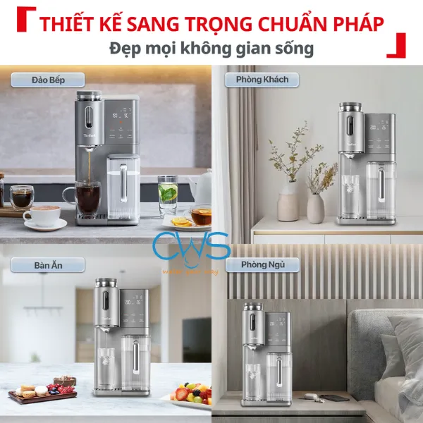 Thiết Kế Compact Giúp Máy Lọc Nước Tefal BR653BY0 Tối Ưu Không Gian Sử Dụng