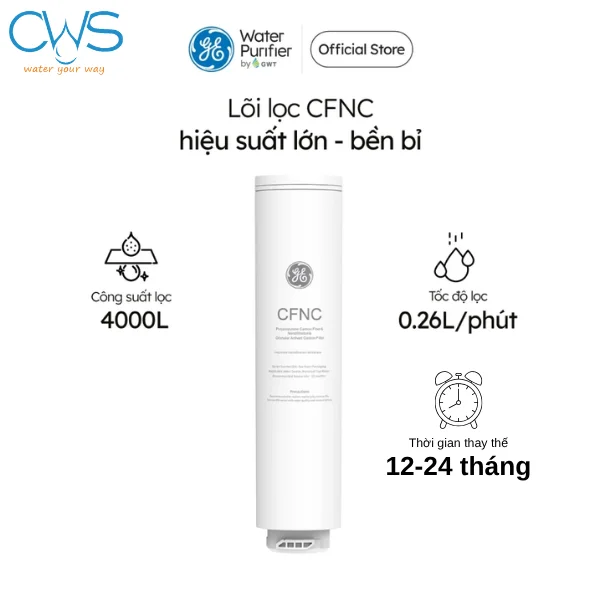 Thời Gian Thay Thế Lõi Lọc Nước GE CTD50