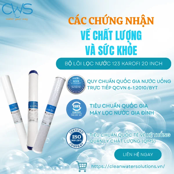 Tiêu Chuẩn Chất Lượng Đảm Bảo An Toàn Nguồn Nước Đầu Ra