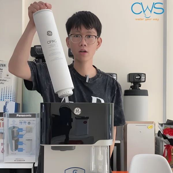 Vị trí lõi lọc nước GE CTS10