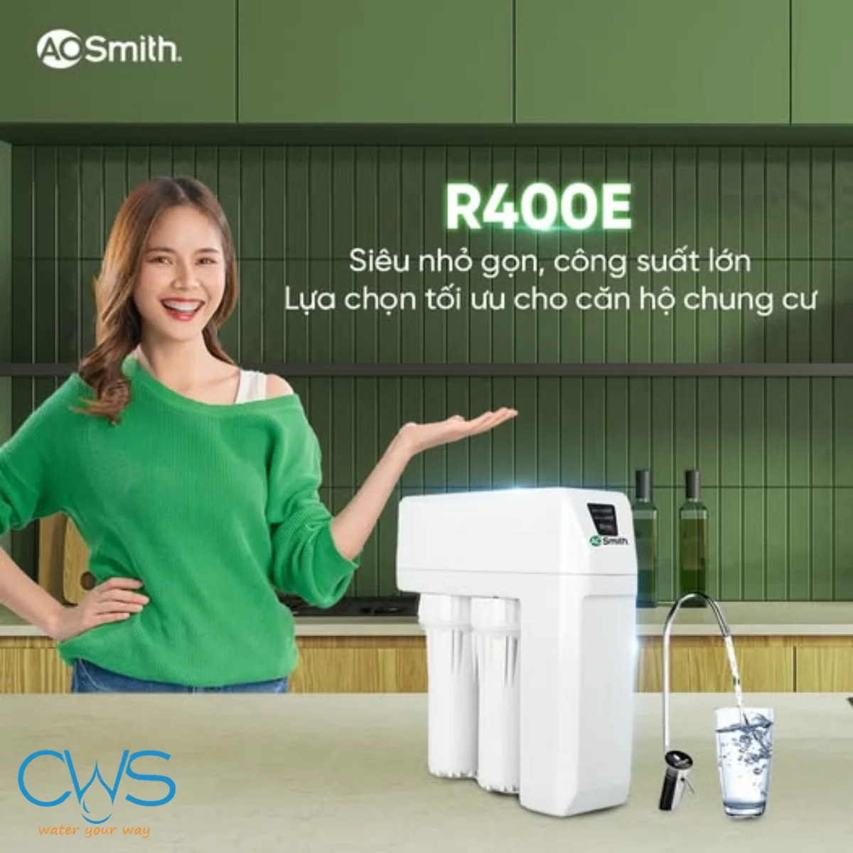 Vì Sao Máy Lọc Nước AO Smith R400E Là Lựa Chọn Tối Ưu Cho Khách Hàng Ở Chung Cư