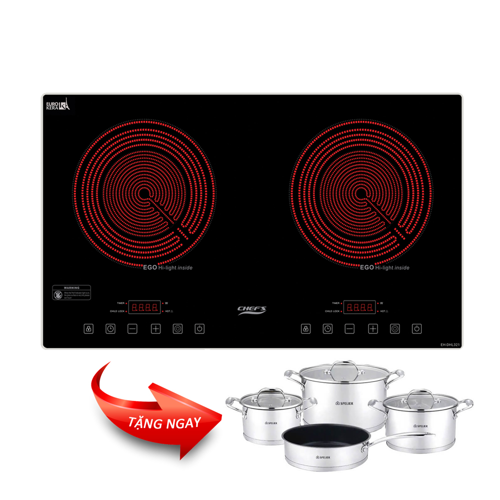 Bếp hồng ngoại CHEFS EH-DHL321