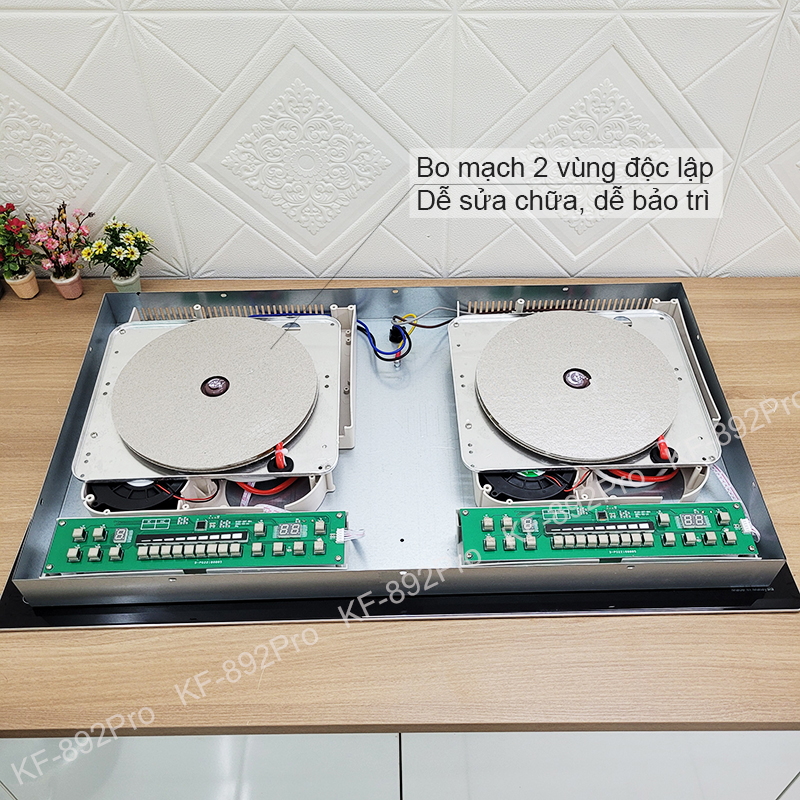 Bếp từ KAFF KF-892Pro - Made in Malaysia - Mặt kính Schott Ceran Đức