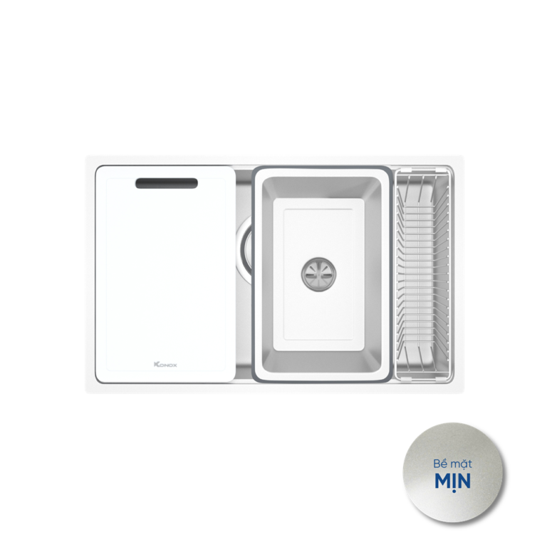 Chậu rửa Konox Tari 7648SM (Bề mặt mịn)