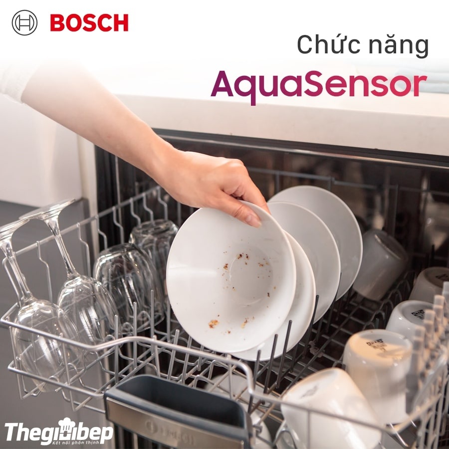 Máy rửa bát Bosch SMS6ZCI16E - Seri 6 - Made in Germany