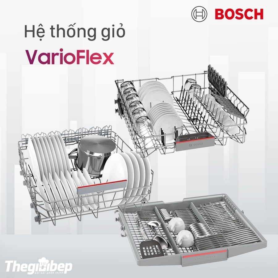 Máy rửa bát Bosch SMS6ZCI16E - Seri 6 - Made in Germany