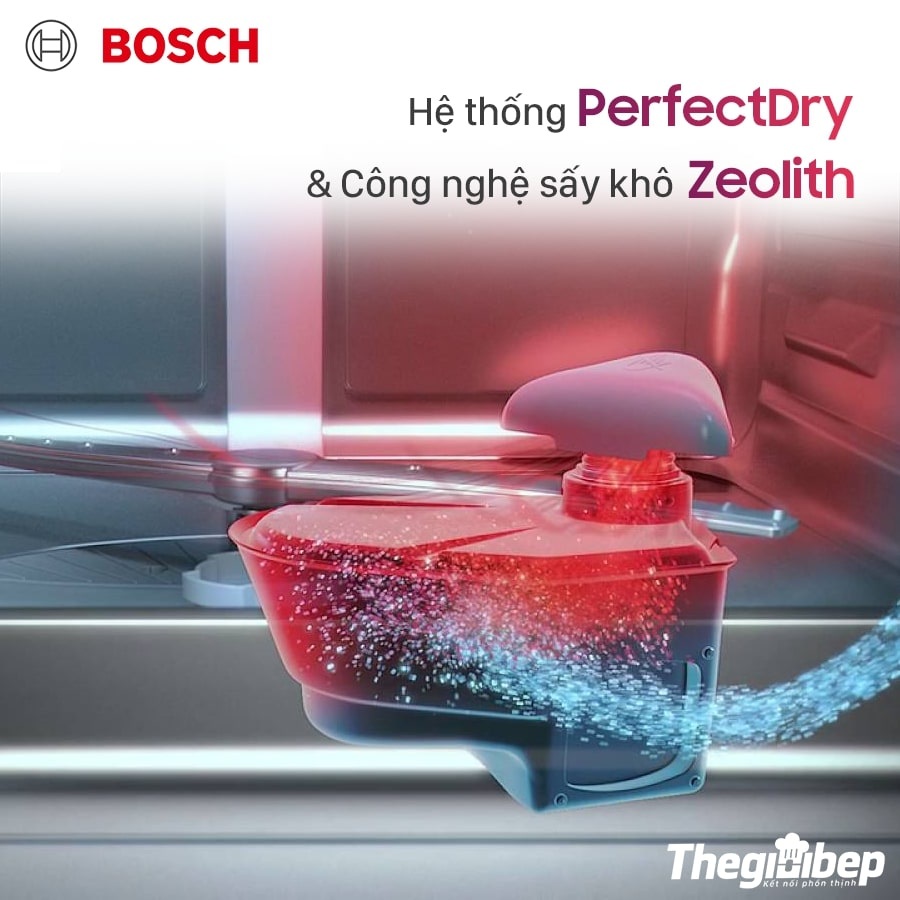 Máy rửa bát Bosch SMS6ZCI16E - Seri 6 - Made in Germany