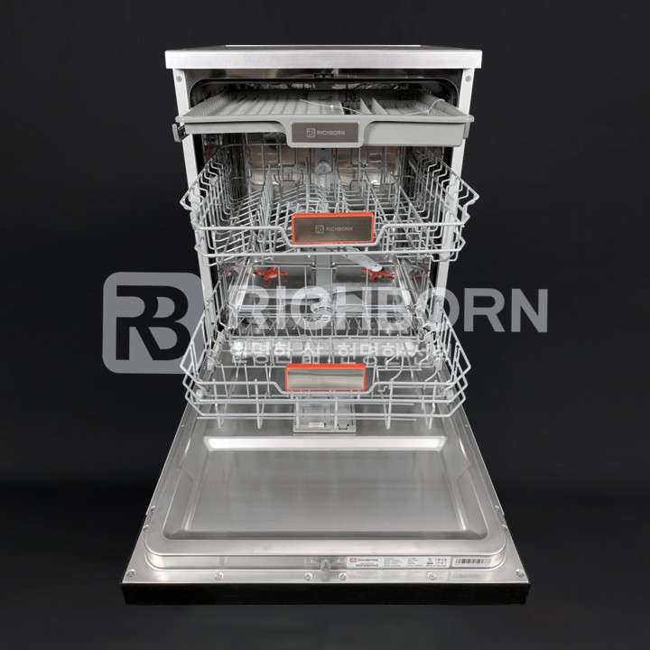 Máy rửa bát Richborn RDG6080SQB - Made in Thailand