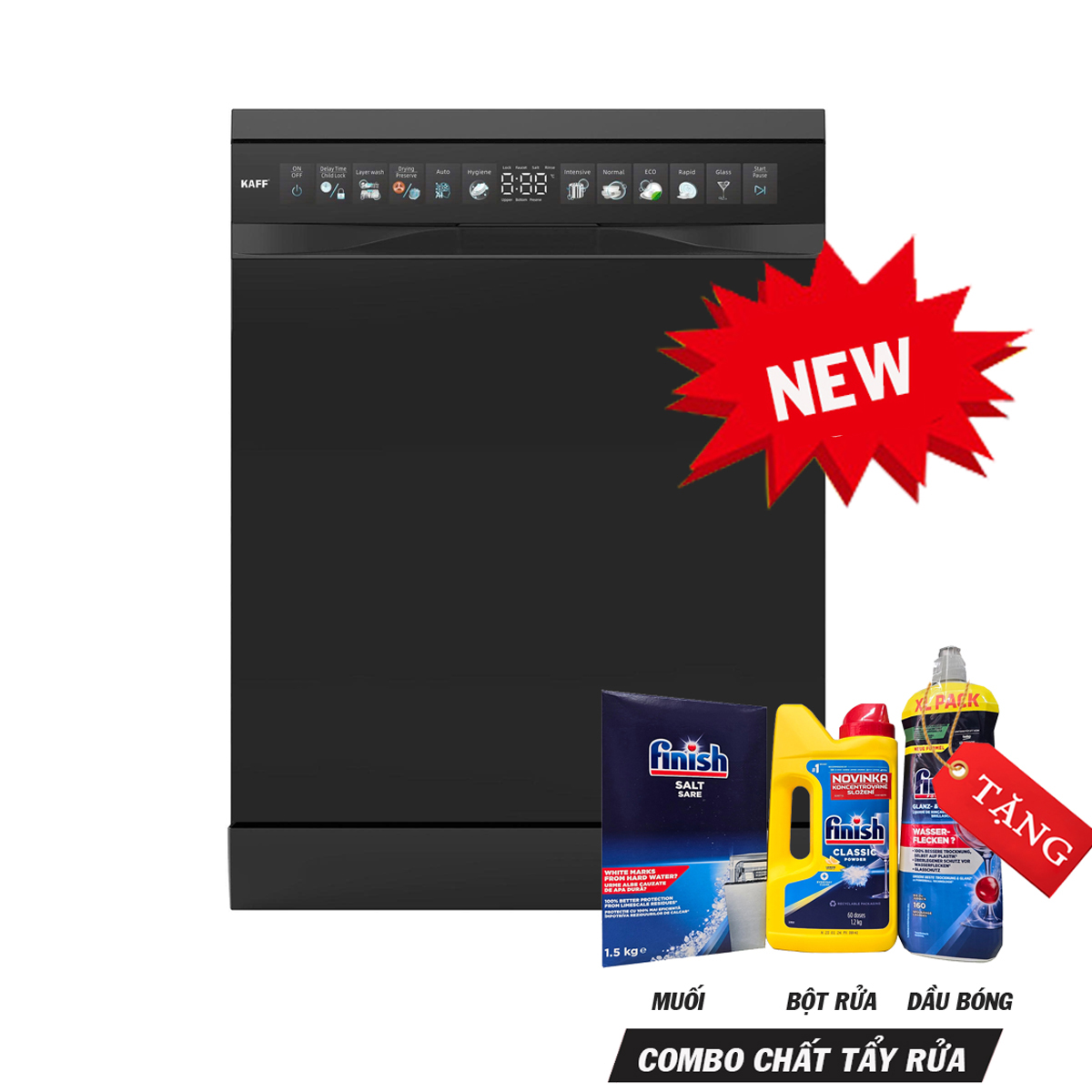 Máy rửa chén KAFF KF-ULTRA775B RE (2026) - Made in Thailand