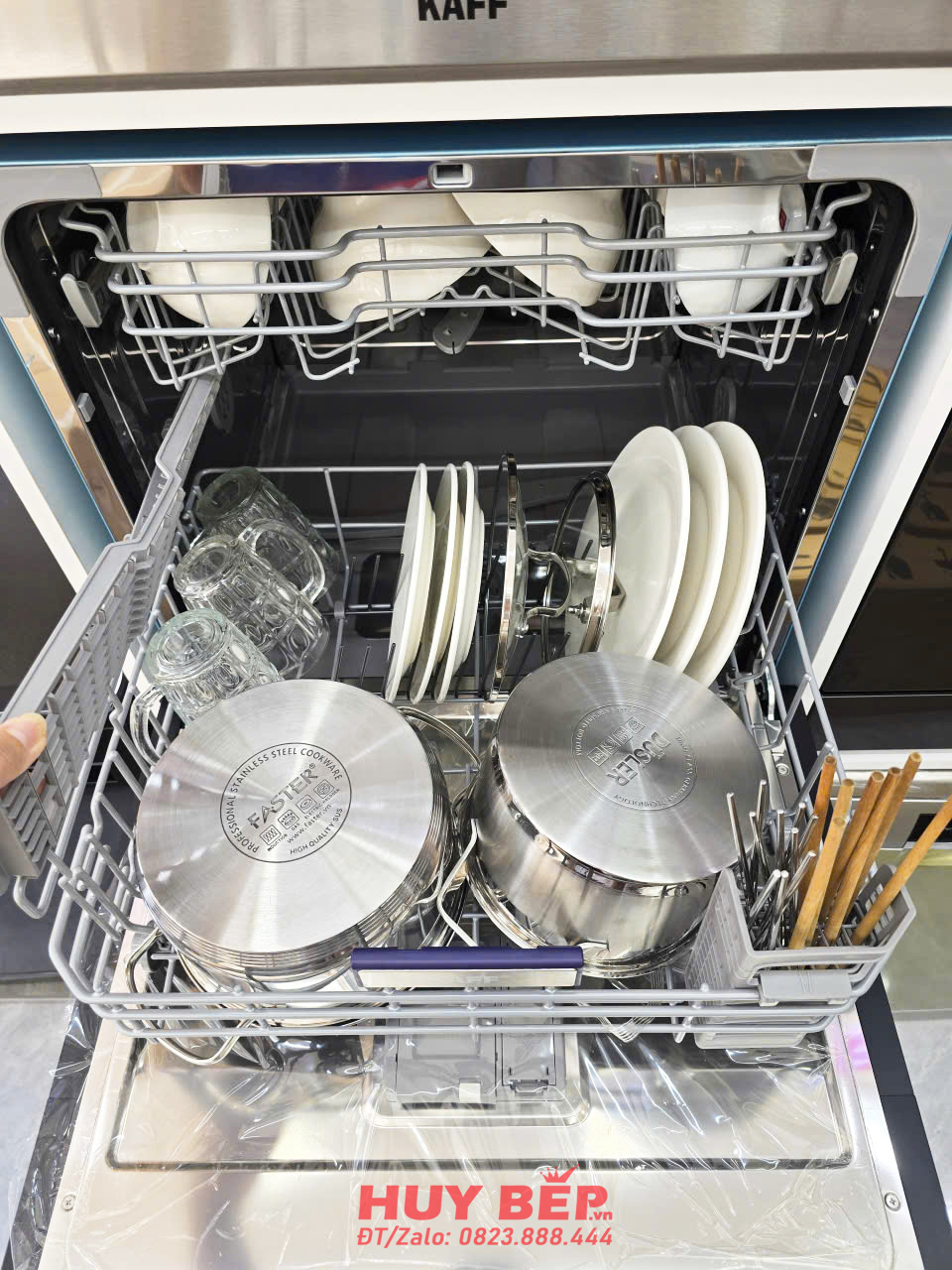 Máy rửa chén KAFF KF-BIV810S - Made in Thailand