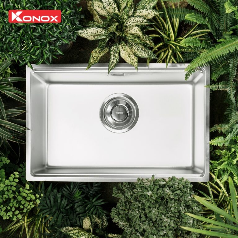 Chậu rửa Konox Tari 7648SM (Bề mặt mịn)
