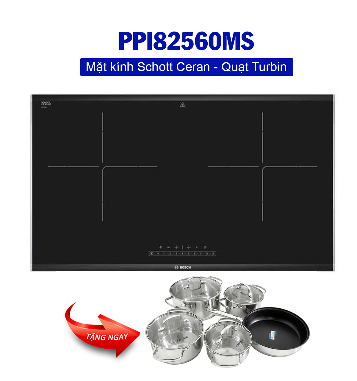 Bếp từ Bosch PPI82560MS