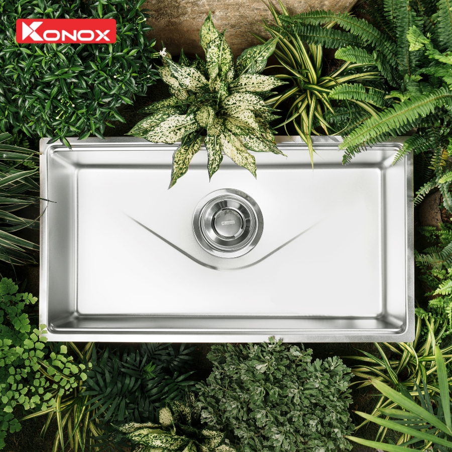 Chậu rửa Konox Tari 8748SM (Bề mặt mịn)
