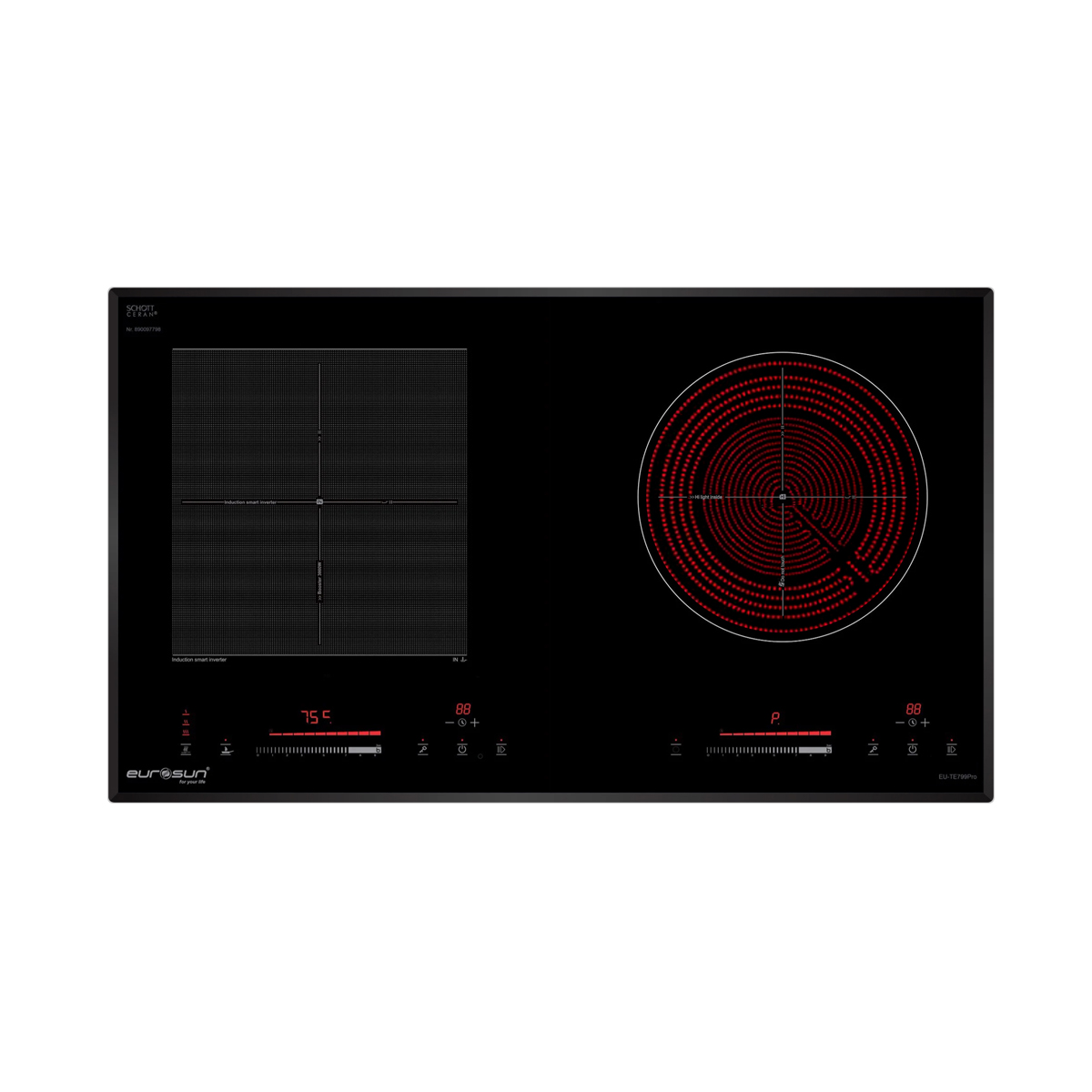 Bếp điện từ Eurosun EU-TE799pro - Made in Malaysia