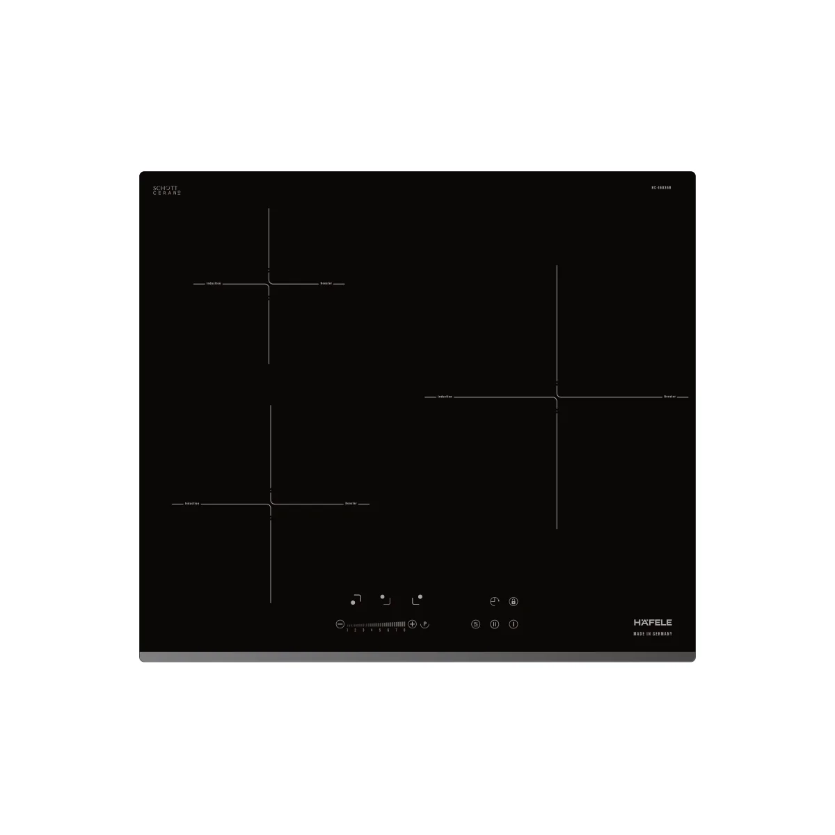 Bếp từ 3 vùng nấu Hafele HC-I6035B 533.09.961