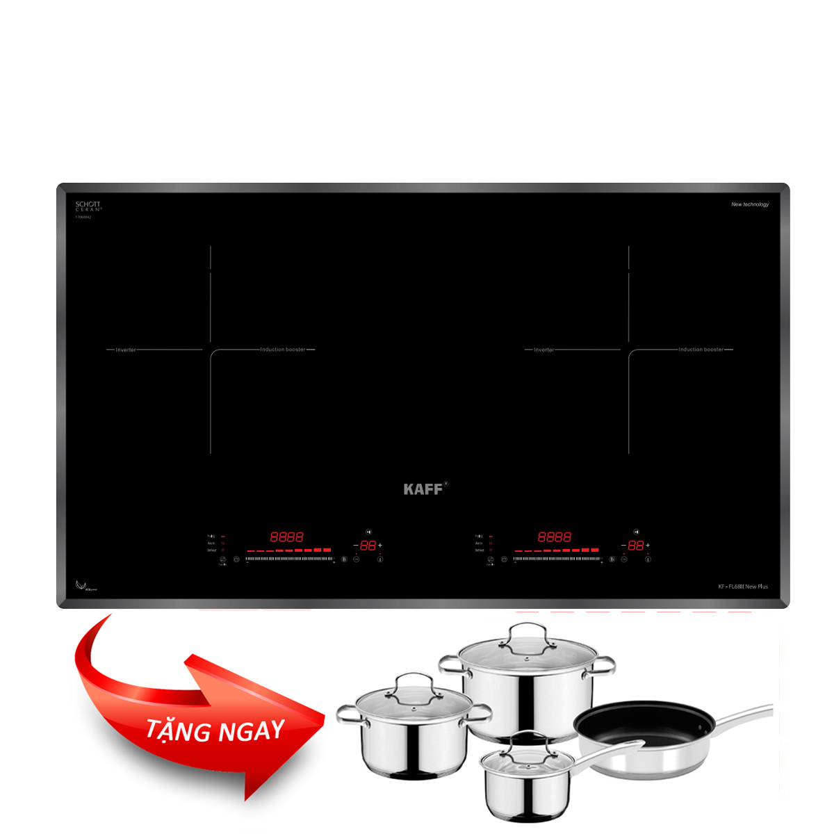 Bếp từ KAFF KF-FL68II NEW PLUS - Made in Malaysia