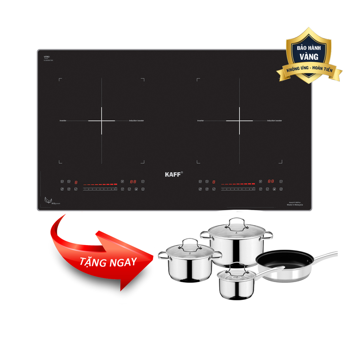 Bếp từ KAFF KF-890Plus (Smart inverter) - Made in Malaysia