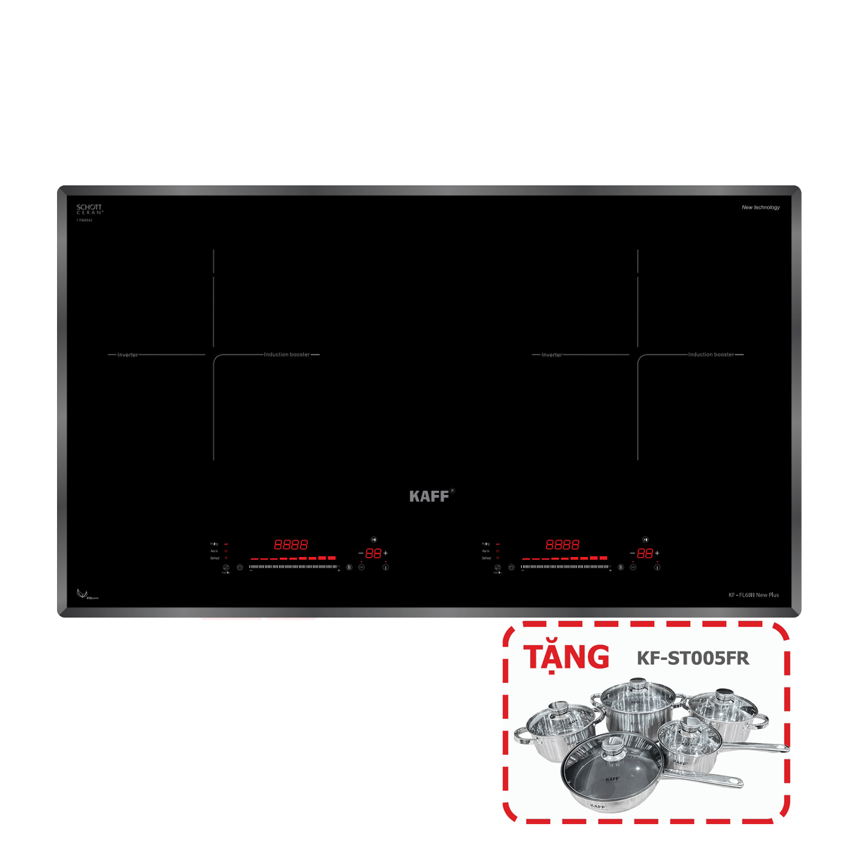 Bếp từ KAFF KF-FL68II NEW PLUS - Made in Malaysia