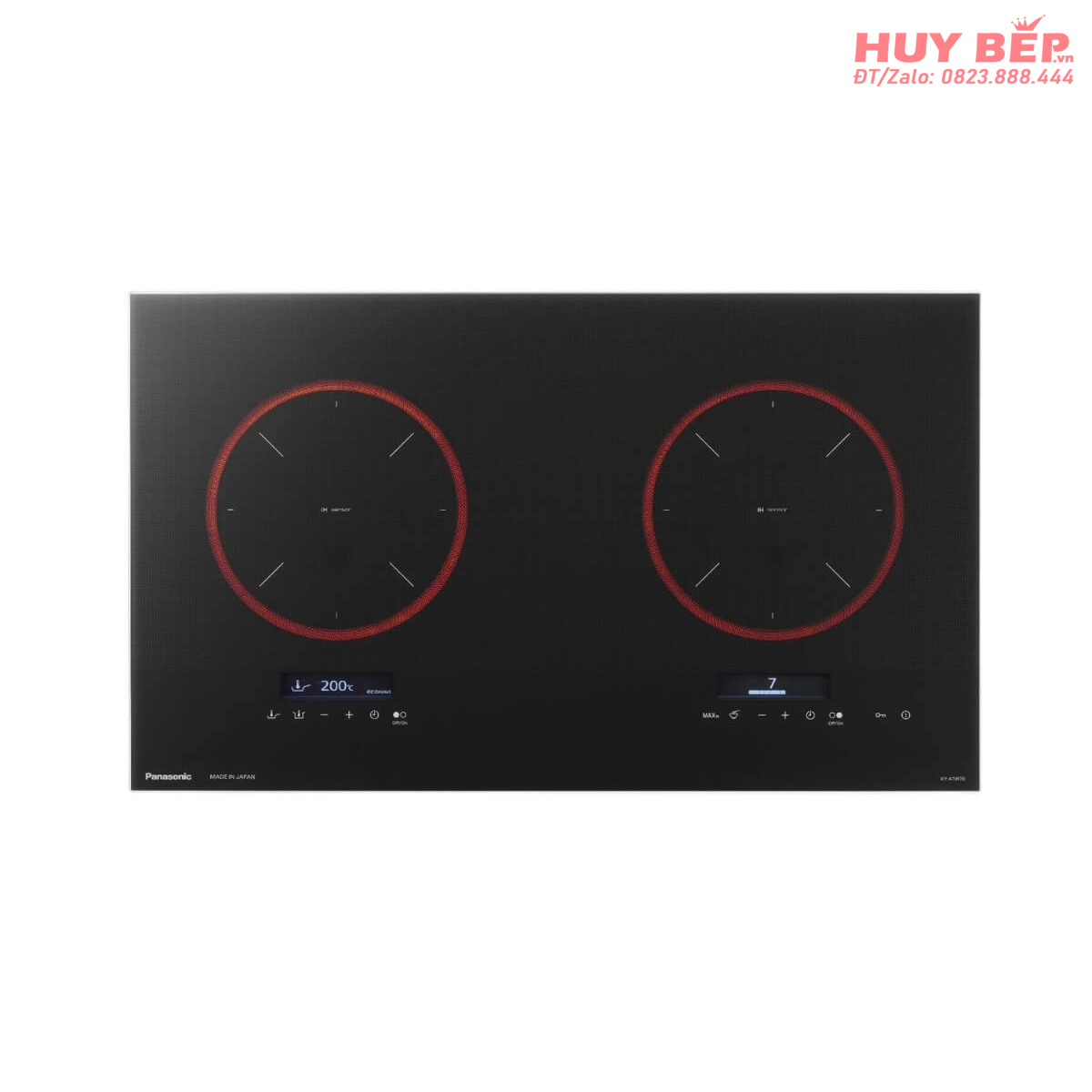 Bếp từ Panasonic KY-A1W70KRA - Made in Japan