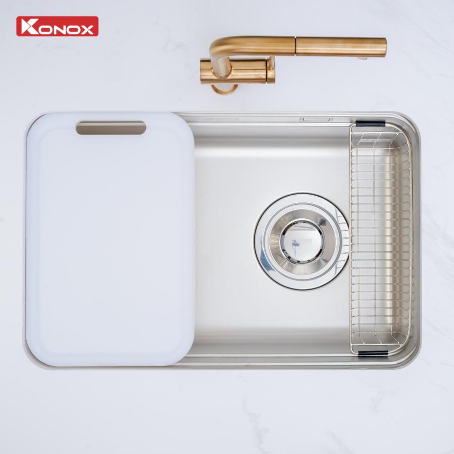 Chậu rửa Konox Tari Smart 7047PP (hạt Smart chống xước)