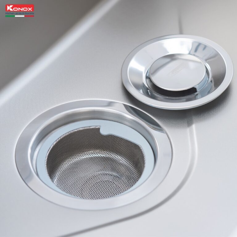 Chậu rửa Konox Tari 8748SR (Bề mặt hạt chống xước siêu mịn)