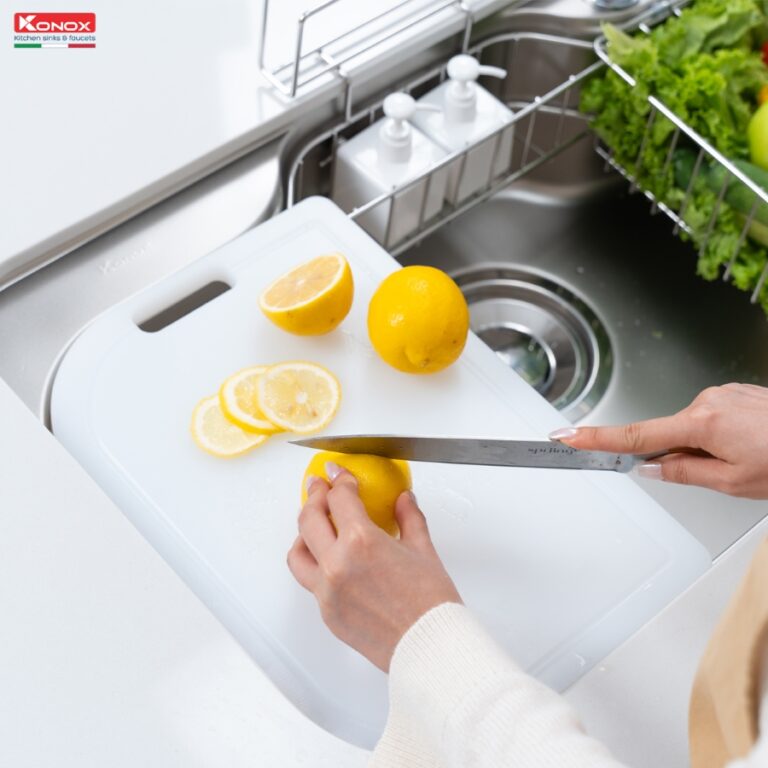 Chậu rửa Konox Tari 9051SR (Bề mặt hạt chống xước siêu mịn)