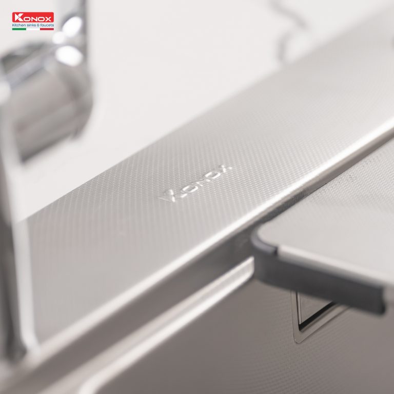 Chậu rửa Konox KN8151TS Dekor (Bề mặt hạt chống xước)