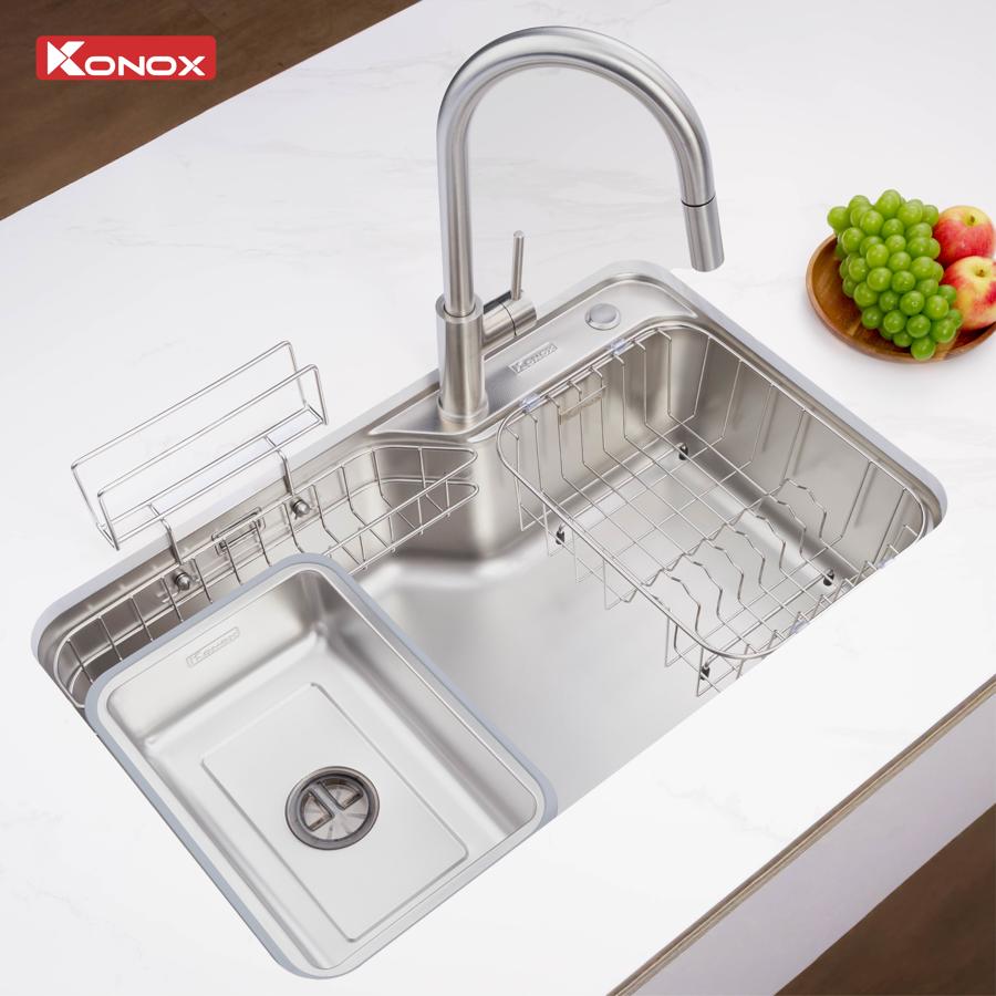 Chậu rửa Konox Tari Smart 8050 (hạt Smart chống xước)