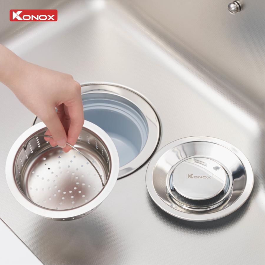 Chậu rửa Konox Tari Smart 8050 (hạt Smart chống xước)