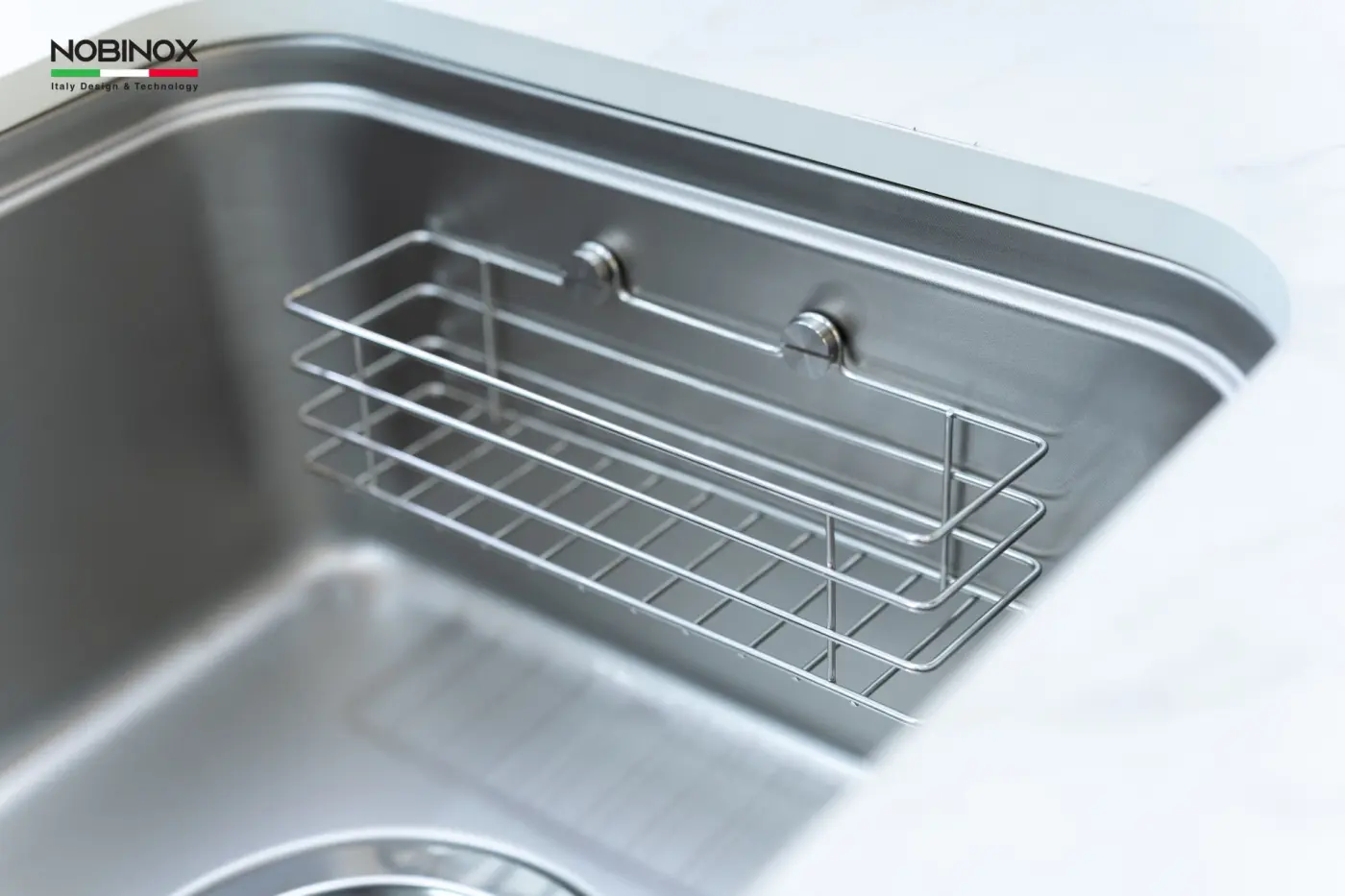 Chậu rửa Nobinox NOVA A282M (8246 vân siêu mịn)
