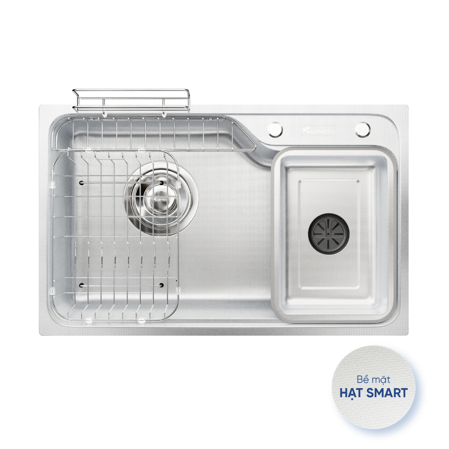 Chậu rửa Konox Tari Smart 8050 (hạt Smart chống xước)