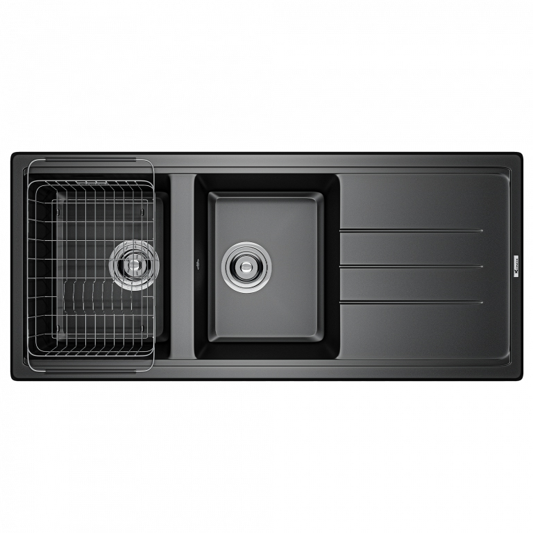 Chậu rửa Konox Phoenix 1160 - Black (Chậu đá Granite)