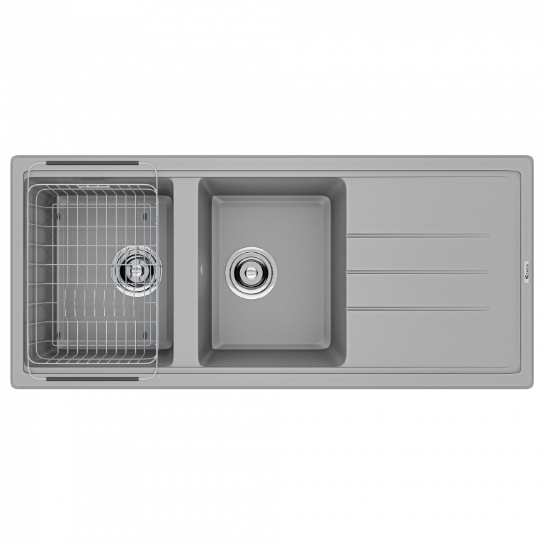 Chậu rửa Konox Phoenix 1160 - Grey (Chậu đá Granite)