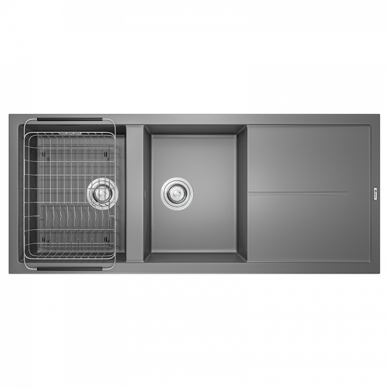 Chậu rửa Konox Livello Smart 1160 - Grey (Chậu đá Granite)