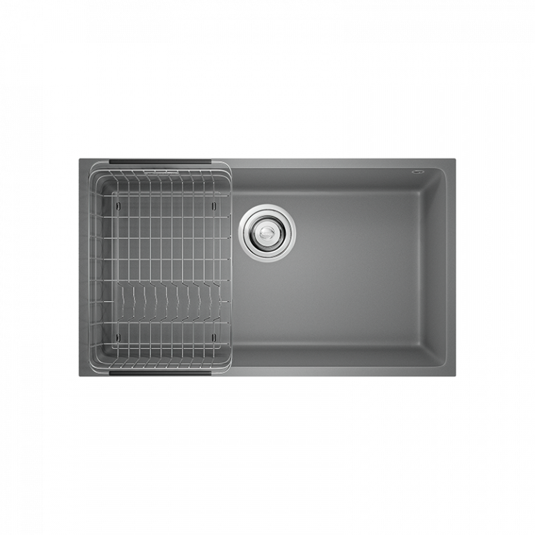 Chậu rửa Konox Naros 760S - Grey (Chậu đá Granite)