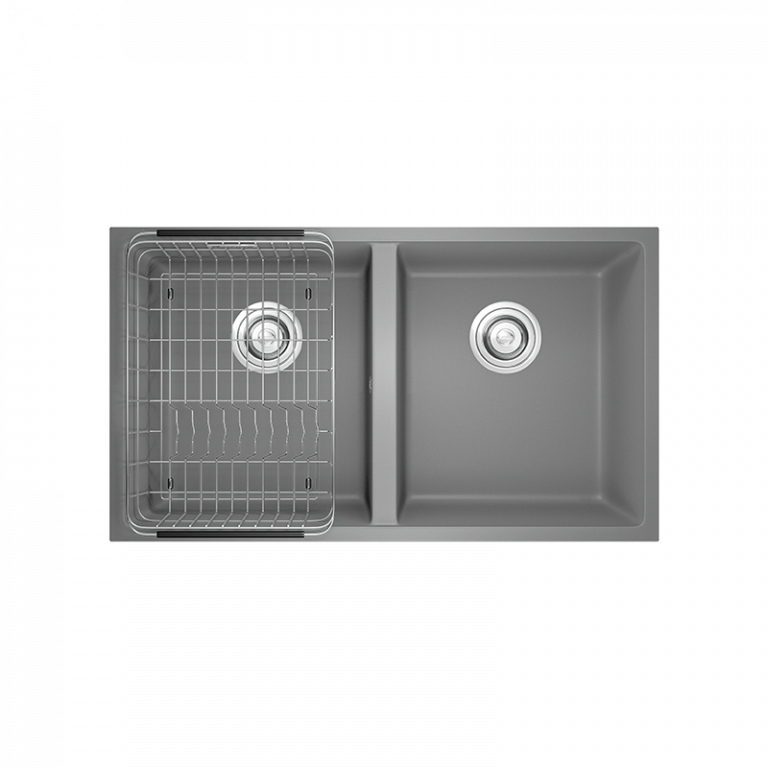 Chậu rửa Konox Veloci 760D - Grey (Chậu đá Granite)