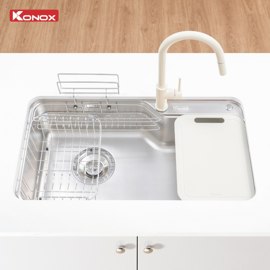 Chậu rửa Konox Tari Smart 9050PP (hạt Smart chống xước)