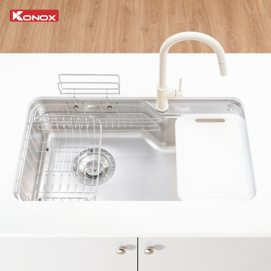 Chậu rửa Konox Tari Smart 9050PP (hạt Smart chống xước)